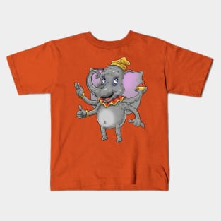 Dumbo Ganesha Kids T-Shirt